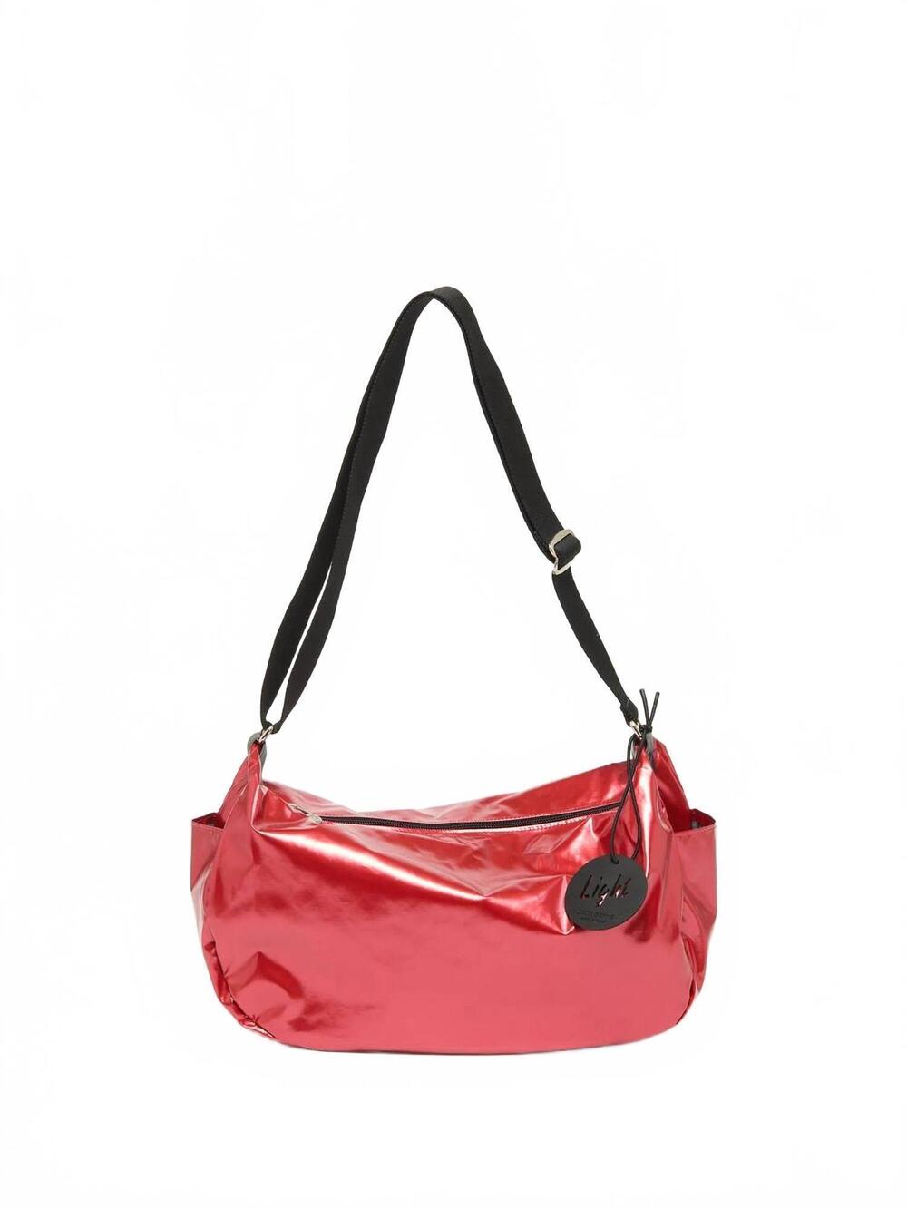 NEW JACK GOMME women's liris light original shoulder bag in shiny poppy